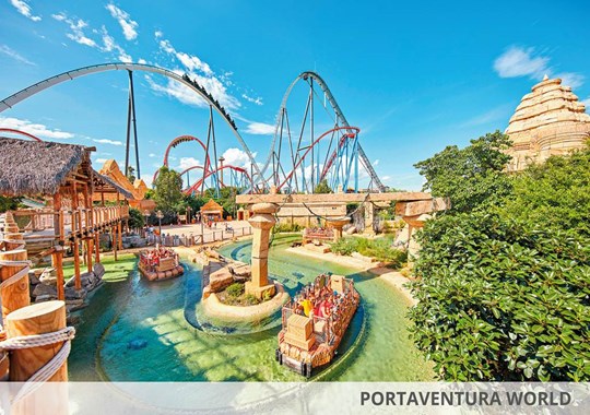 7nts PortAventura World – UNLIMITED Theme Park entry – All Inclusive