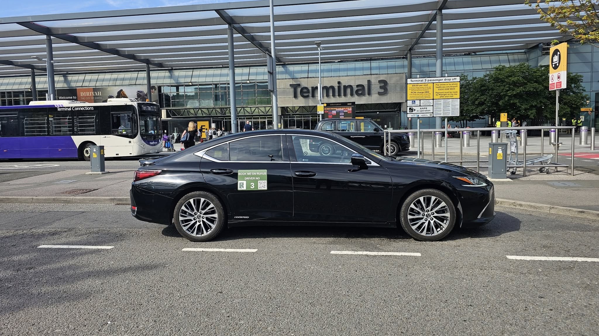 Book your airport taxi with Rufus Taxi services