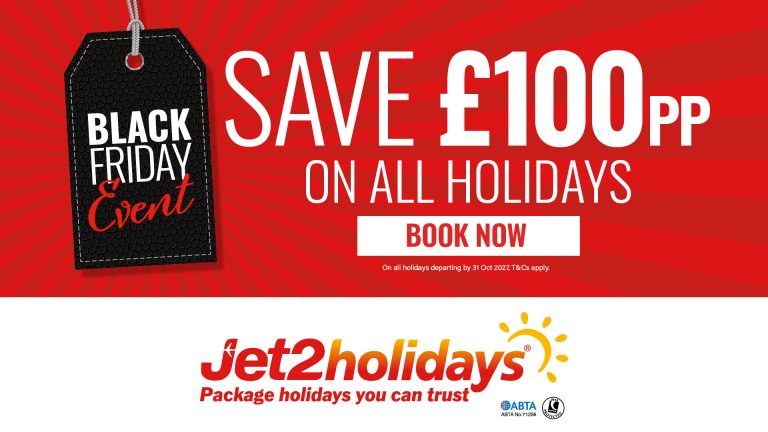 jet2 holidays Black Friday Sale