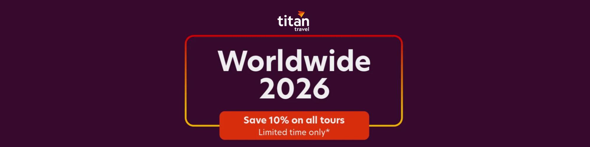 Save 10% on all tours