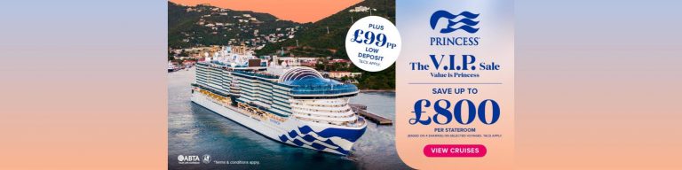 The V.I.P Sale, Save up to £800 per stateroom