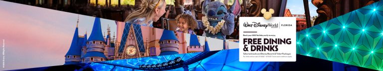 free dining & drinks, 2027 Early Booker offer