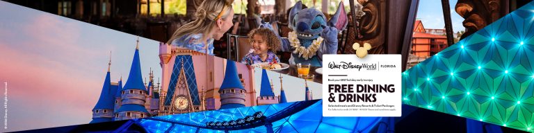 ✨ Walt Disney World, free dining & drinks, 2027 early booker offer